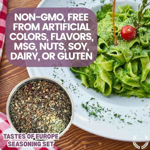 Artisanal European Spice Blend Set – Six Pack Gourmet Seasonings | Made in USA Gustus Vitae  Collections & Gift Sets