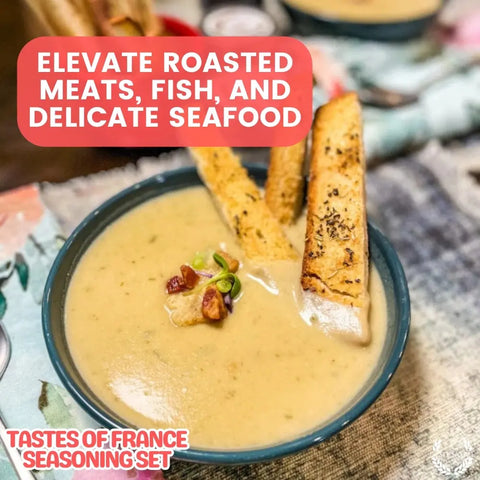 Artisanal French Seasoning Gift Set – Six Pack Gourmet Spice Blends | Made in USA Gustus Vitae  Collections & Gift Sets