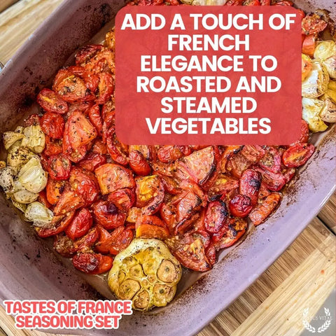 Artisanal French Seasoning Gift Set – Six Pack Gourmet Spice Blends | Made in USA Gustus Vitae  Collections & Gift Sets