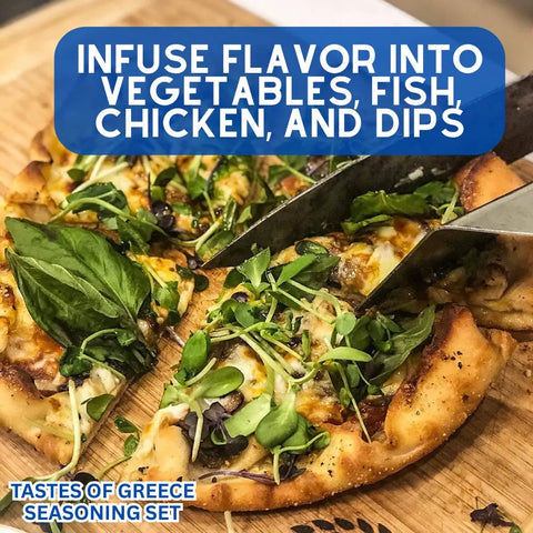 Artisanal Greek Spice Blend Gift Set – Six Pack Seasonings – Made in USA Gustus Vitae  Collections & Gift Sets