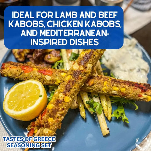 Artisanal Greek Spice Blend Gift Set – Six Pack Seasonings – Made in USA Gustus Vitae  Collections & Gift Sets