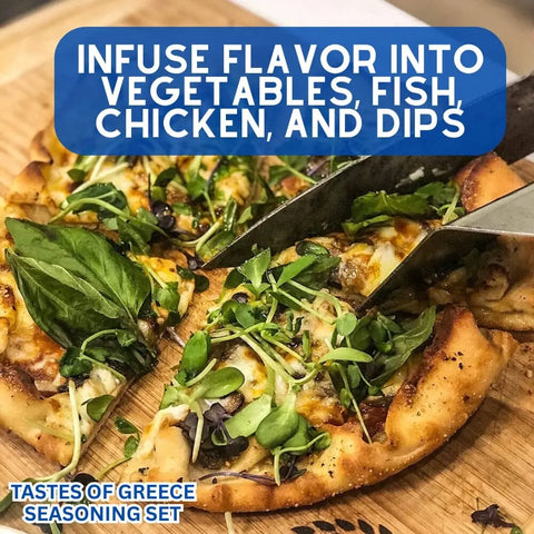 Artisanal Greek Spice Blend Gift Set – Six Pack Seasonings – Made in USA Gustus Vitae  Collections & Gift Sets