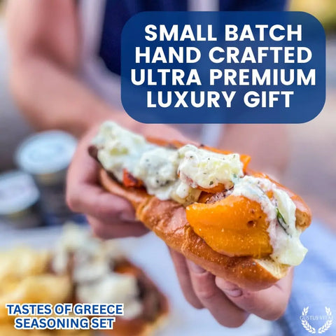 Artisanal Greek Spice Blend Gift Set – Six Pack Seasonings – Made in USA Gustus Vitae  Collections & Gift Sets