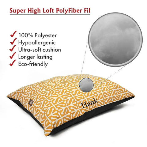 Aruba Personalized Dog Bed – Durable Poly-Cotton Cover – Majestic Pet | Made in USA Majestic Pet