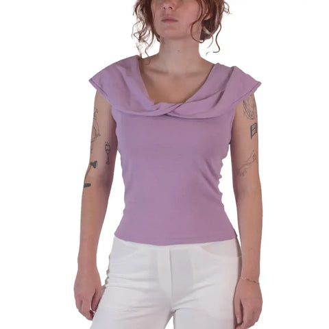 Ashland Fitted Organic Cotton Top – Sustainable Spring Style | Made in USA Spiritex | Sustainable Apparel  Women's Tops