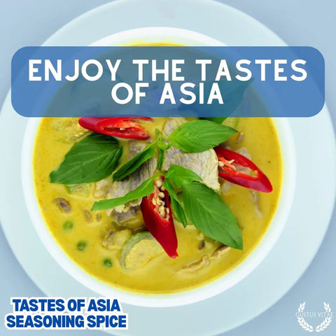 Asian Seasonings Gift Set – Artisanal Gourmet Spice Blends Six Pack | Made in USA Gustus Vitae  Collections & Gift Sets