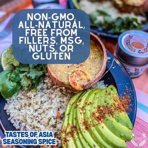 Asian Seasonings Gift Set – Artisanal Gourmet Spice Blends Six Pack | Made in USA Gustus Vitae  Collections & Gift Sets