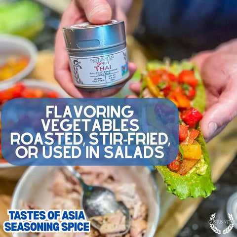 Asian Seasonings Gift Set – Artisanal Gourmet Spice Blends Six Pack | Made in USA Gustus Vitae  Collections & Gift Sets