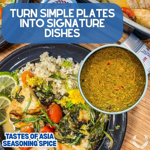 Asian Seasonings Gift Set – Artisanal Gourmet Spice Blends Six Pack | Made in USA Gustus Vitae  Collections & Gift Sets