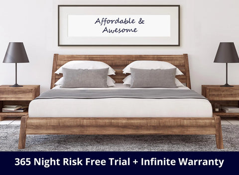 Aslan Arbor Firm & Very Firm Mattress – 8 Inch High Resilience Foam | Made in USA Aslan Mattress  Mattress