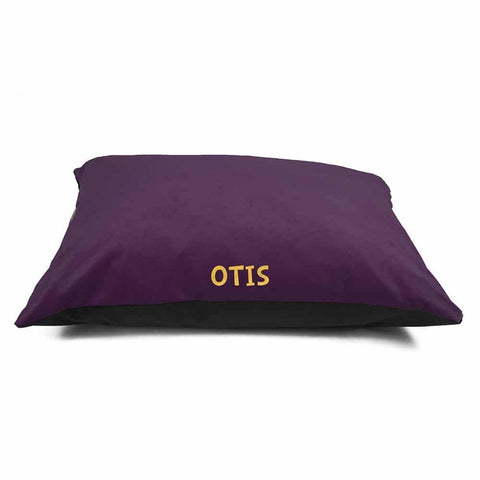 Villa Super Value Personalized Dog Bed – Durable Poly-Cotton Cushion | Made in USA Majestic Pet 