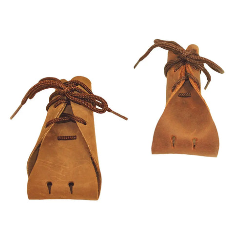 Australian Style Dog Boots for Hunting and Working Dogs – Leather Paw Protection Set of 4 | Made in USA Auburn Leathercrafters  item