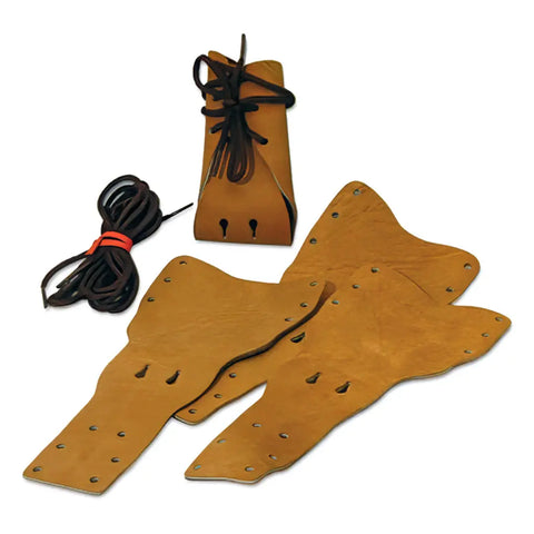 Australian Style Dog Boots for Hunting and Working Dogs – Leather Paw Protection Set of 4 | Made in USA Auburn Leathercrafters  item
