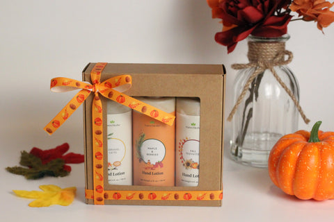 Autumn Hand Lotion Gift Set – Seasonal Scents | Handcrafted in USA Forev'Herbs  Gift Sets