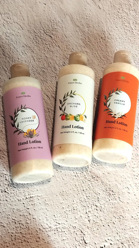 Autumn Hand Lotion Gift Set – Seasonal Scents | Handcrafted in USA Forev'Herbs  Gift Sets