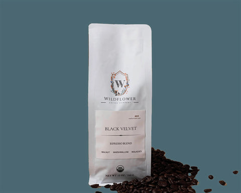 BLACK VELVET | ESPRESSO Wildflower Coffee Company  Coffee