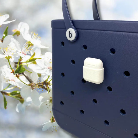BOGLETS - Case for AirPods Charm Accessory Compatible With Bogg Bags - Keep AirPods Secure & Handy With Your Tote Bag - Fits on the Inside or Outside of the Bag Chatelet Manufacturing 