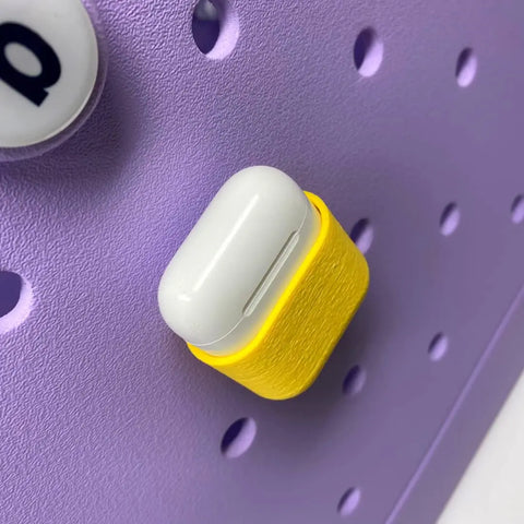 BOGLETS - Case for AirPods Charm Accessory Compatible With Bogg Bags - Keep AirPods Secure & Handy With Your Tote Bag - Fits on the Inside or Outside of the Bag Chatelet Manufacturing 