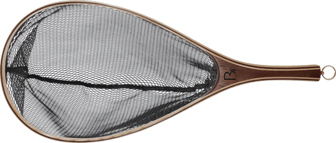 Madison Oval Handcrafted Fishing Net – Medium Handle | Made in USA Blue Ribbon Nets  item