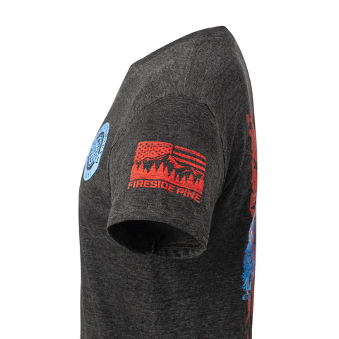 Backcountry Veterans Graphic Tee – Soft Blend Shirt | Made in USA Fireside Pine  Men's Shirt