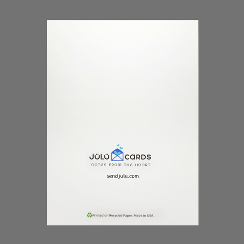 Pack of 4 Cardinal Bird Greeting Cards – Watercolor Design | Made in USA JuLu Cards  Blank Cards