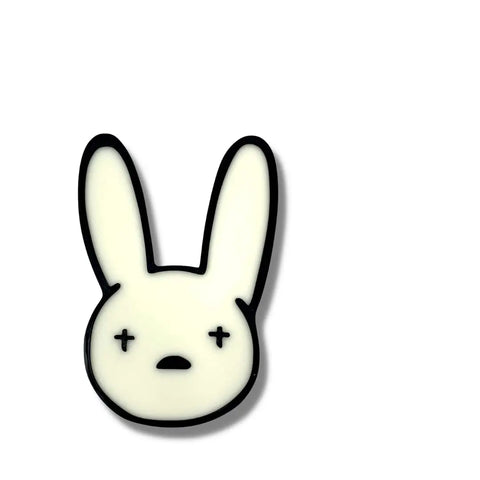 Bad Bunny Glow in the Dark Fridge Magnet 5 Inch – Made in USA Chatelet Manufacturing 