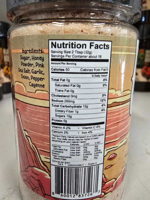 Badger Dust Smoked Pink Himalayan Sea Salt Blend – 6oz All-Purpose Seasoning | Made in USA Honey Badgers Bee Farm  All Natural Dry Rub