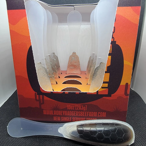 Badgers Honey Spoon /Cowboy Honey Coffee Honey Badgers Bee Farm  Instant Coffee
