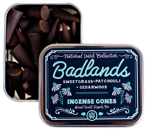 Badlands National Park Incense Good & Well Supply Co.  Incense