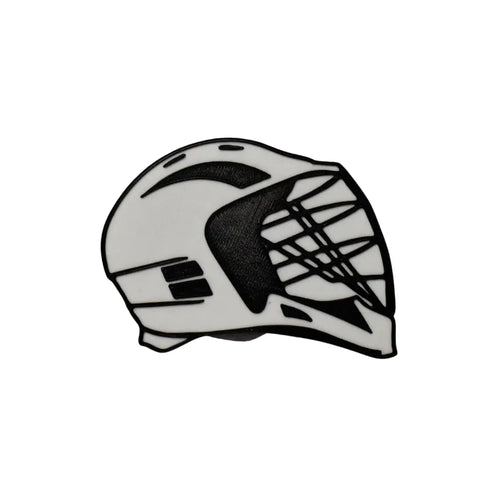 Baglets Lacrosse Helmet Charm – Durable Sporty Bag Accessory | Made in USA Chatelet Manufacturing 