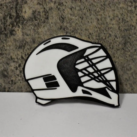 Baglets Lacrosse Helmet Charm – Durable Sporty Bag Accessory | Made in USA Chatelet Manufacturing 