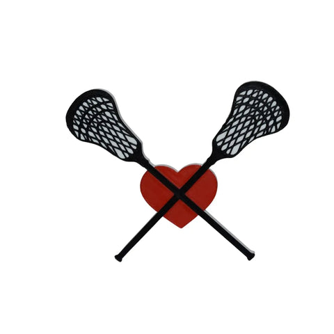 Baglets Lacrosse Helmet Charm – Durable Sporty Bag Accessory | Made in USA Chatelet Manufacturing 