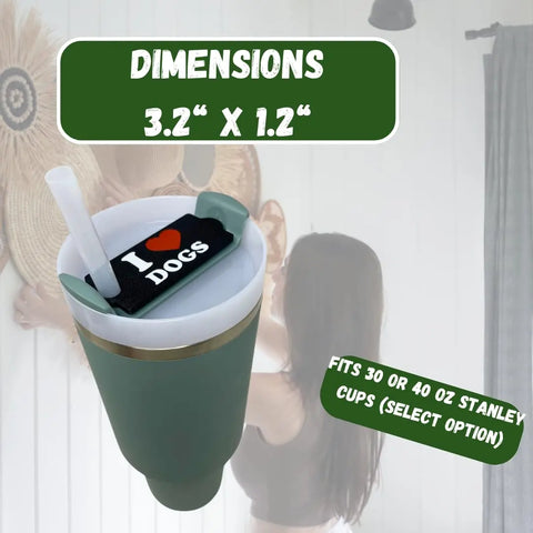 Baglets Slim Topper Charms for Stanley Cups 30 & 40 Oz – Custom Tumbler Accessories | Made in USA Chatelet Manufacturing 