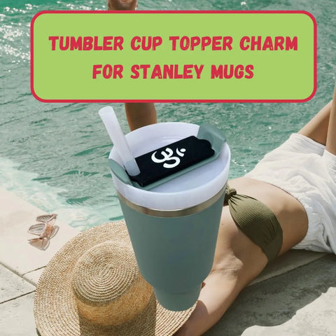 Baglets Slim Topper Charms for Stanley Cups 30 & 40 Oz – Custom Tumbler Accessories | Made in USA Chatelet Manufacturing 