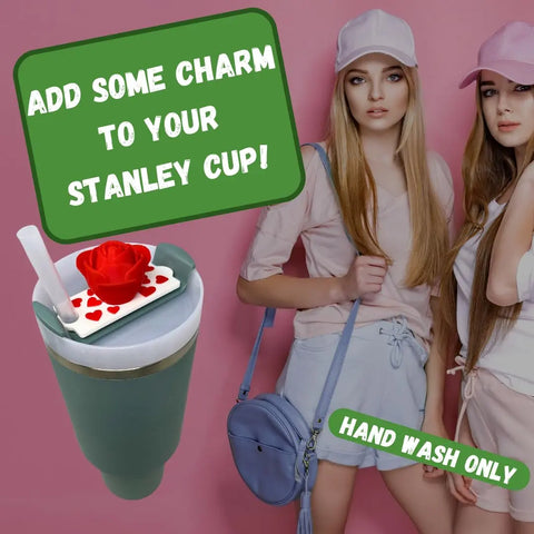 Baglets Slim Topper Charms for Stanley Cups 30 & 40 Oz – Custom Tumbler Accessories | Made in USA Chatelet Manufacturing 