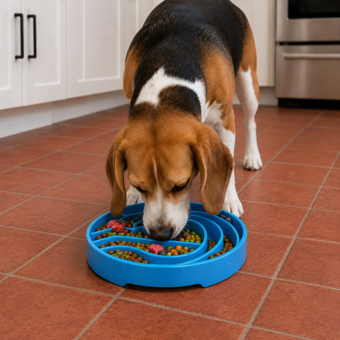 Baja Design Enrichment Slow Feeder Tray for Dogs – Light Blue | Made in USA SodaPup  ETRAY