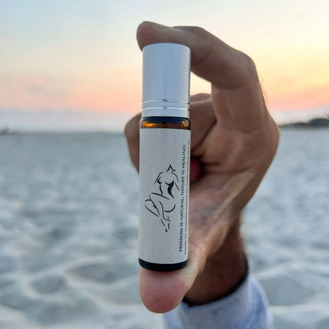 Bare Cashmere Essence Roll-On Oil 10 ml – Organic Avocado, Sandalwood Vanilla Blend | Made in USA Skincare Born to be Free  Essence Roll-On Oil
