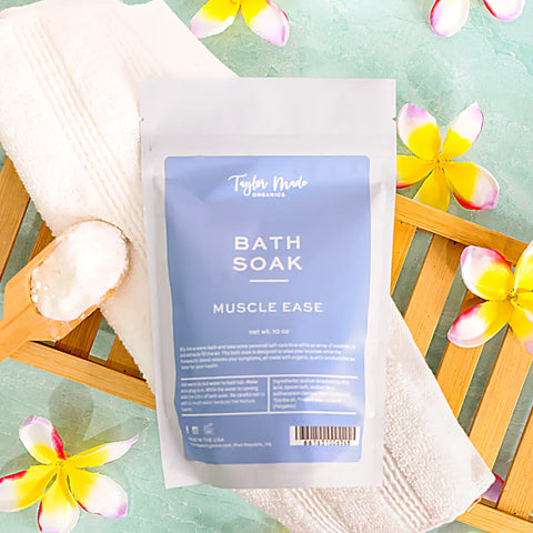 Bath Soaks With Magnesium Taylor Made Organics  bath additive