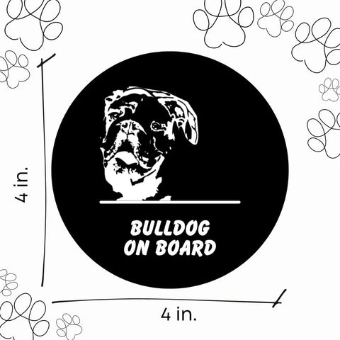 Beagle On Board Car Decal – Durable Vinyl Sticker | Made in USA Chatelet Manufacturing 