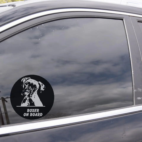 Beagle On Board Car Decal – Durable Vinyl Sticker | Made in USA Chatelet Manufacturing 