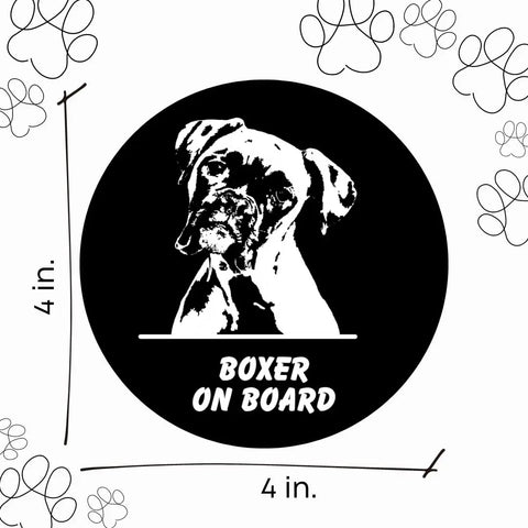 Beagle On Board Car Decal – Durable Vinyl Sticker | Made in USA Chatelet Manufacturing 