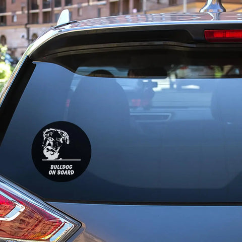 Beagle On Board Car Decal – Durable Vinyl Sticker | Made in USA Chatelet Manufacturing 