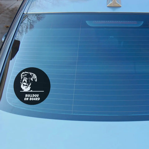 Beagle On Board Car Decal – Durable Vinyl Sticker | Made in USA Chatelet Manufacturing 