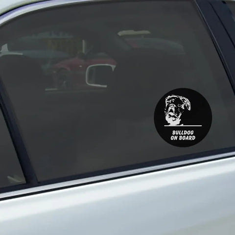 Beagle On Board Car Decal – Durable Vinyl Sticker | Made in USA Chatelet Manufacturing 