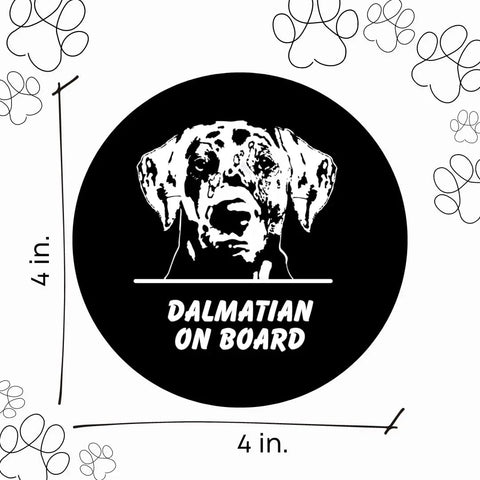 Beagle On Board Car Decal – Durable Vinyl Sticker | Made in USA Chatelet Manufacturing 