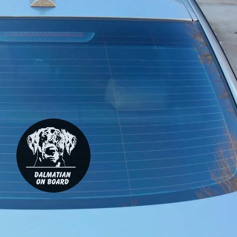 Beagle On Board Car Decal – Durable Vinyl Sticker | Made in USA Chatelet Manufacturing 