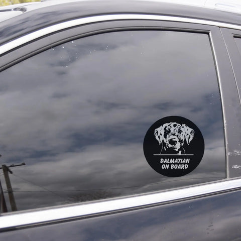 Beagle On Board Car Decal – Durable Vinyl Sticker | Made in USA Chatelet Manufacturing 