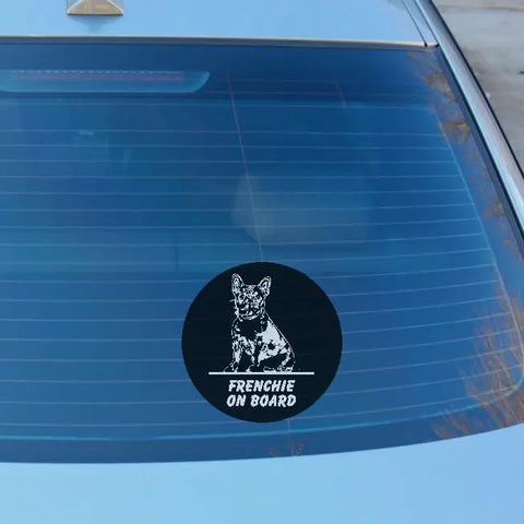 Beagle On Board Car Decal – Durable Vinyl Sticker | Made in USA Chatelet Manufacturing 