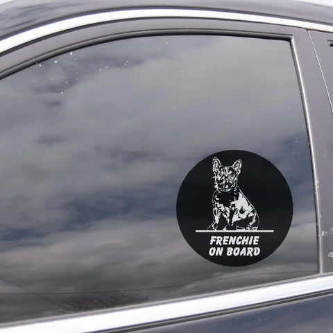 Beagle On Board Car Decal – Durable Vinyl Sticker | Made in USA Chatelet Manufacturing 