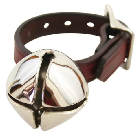 Bear Bell With Leather Strap Auburn Leathercrafters  item